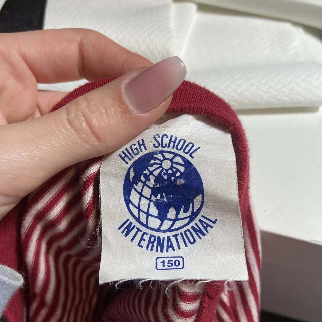 Vintage randig t-shirt  - 91