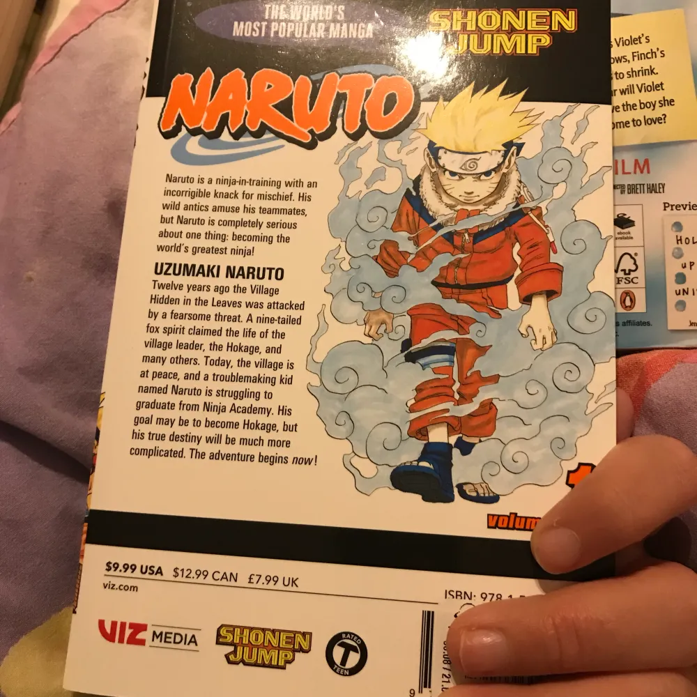 Säljer denna manga bok. Naruto mangan 1. Bra skick. Övrigt.
