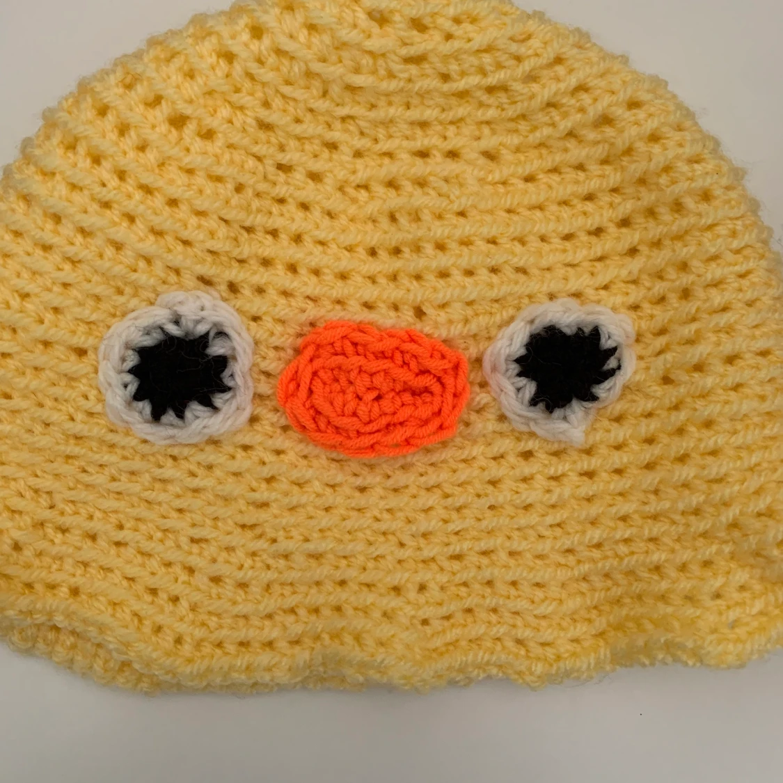 Söt Virkad kycklingmössa 🐣  - 91