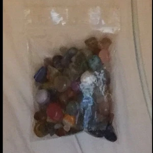 Kristaller  - Detta är tumlade kristaller (äkta)