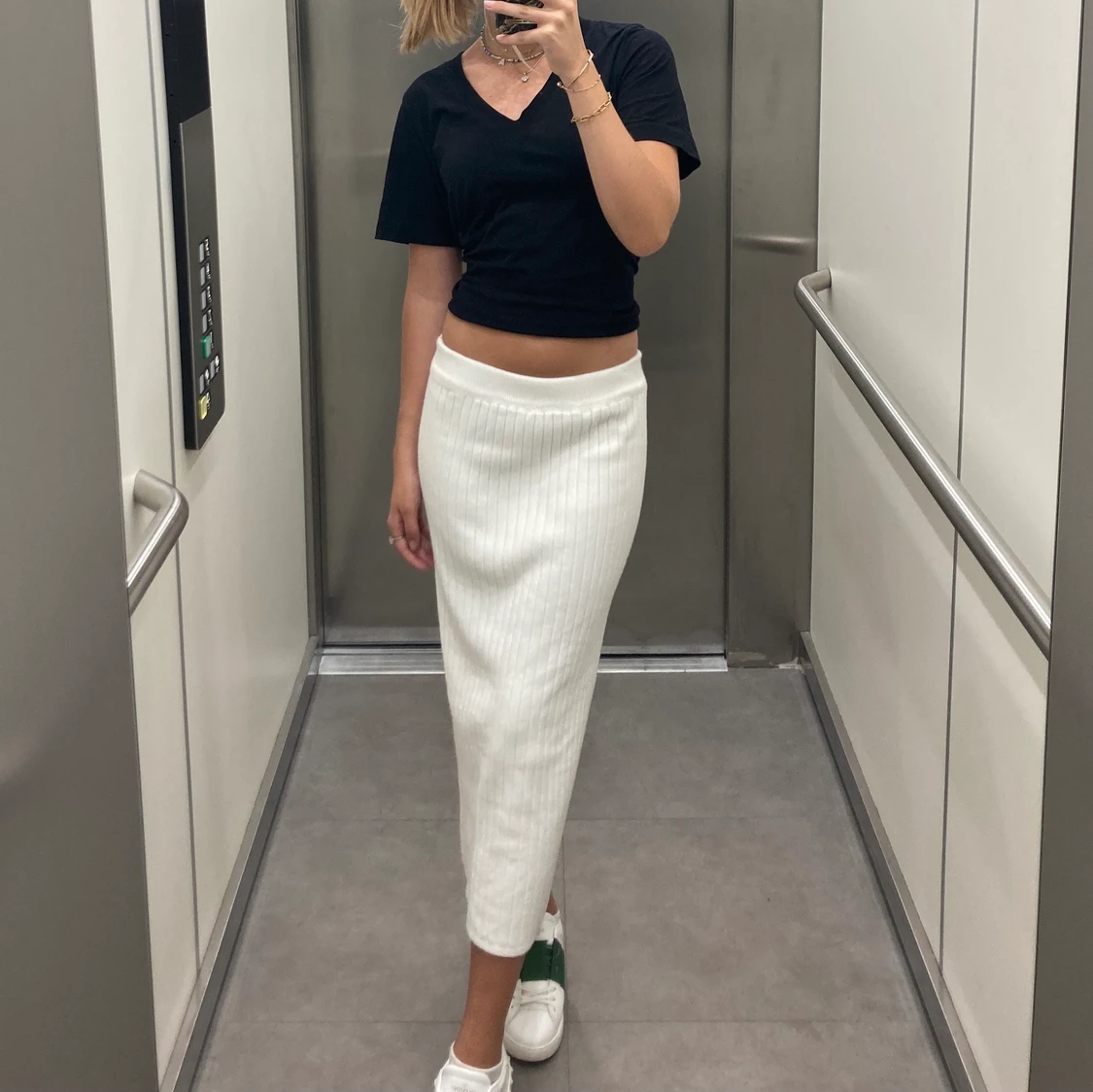 Lågmidjad kjol  - 90