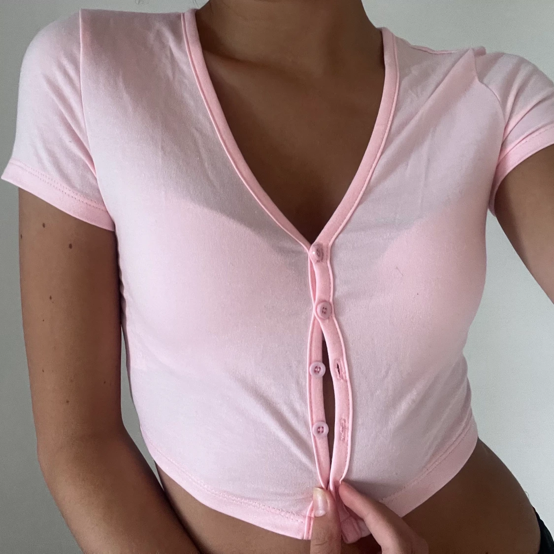 Bebis rosa topp - 90