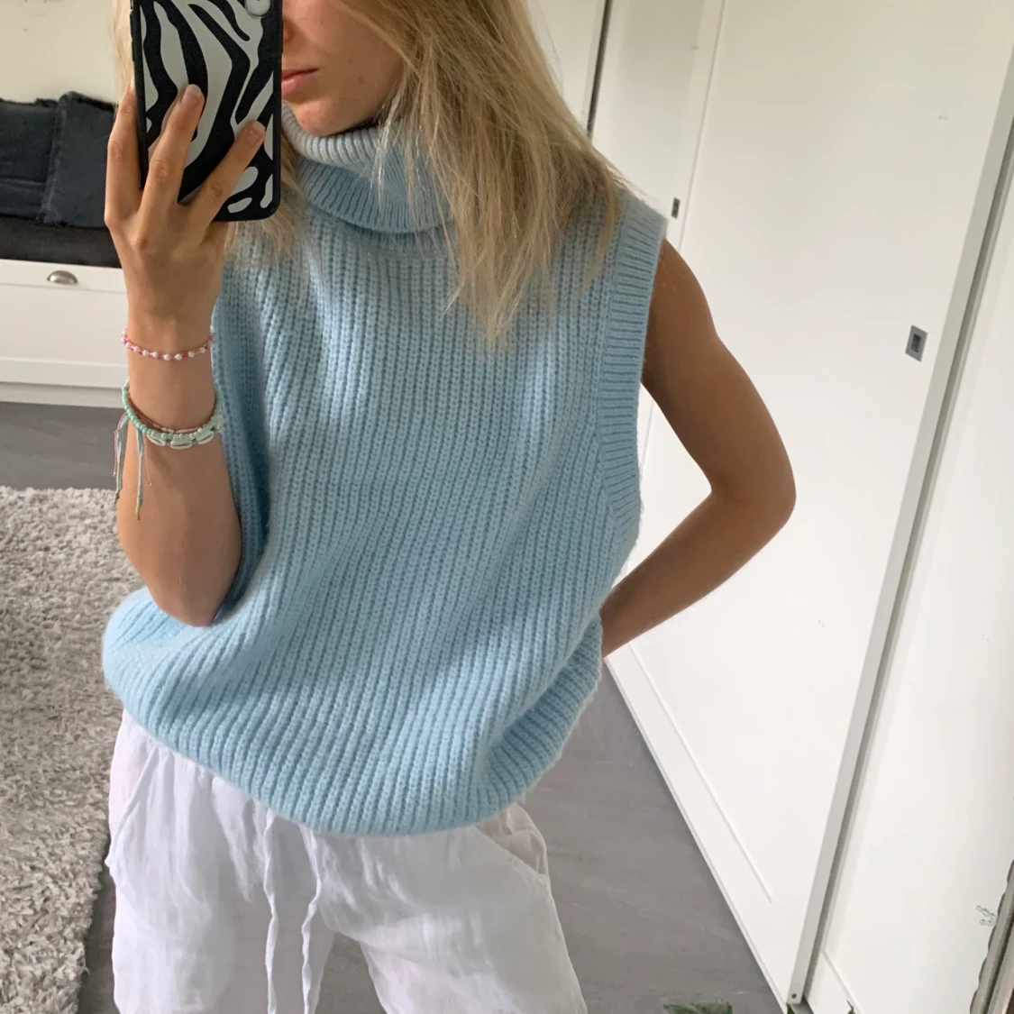 Såå DRÖMMIG stickad polo🐬🐬 - 90