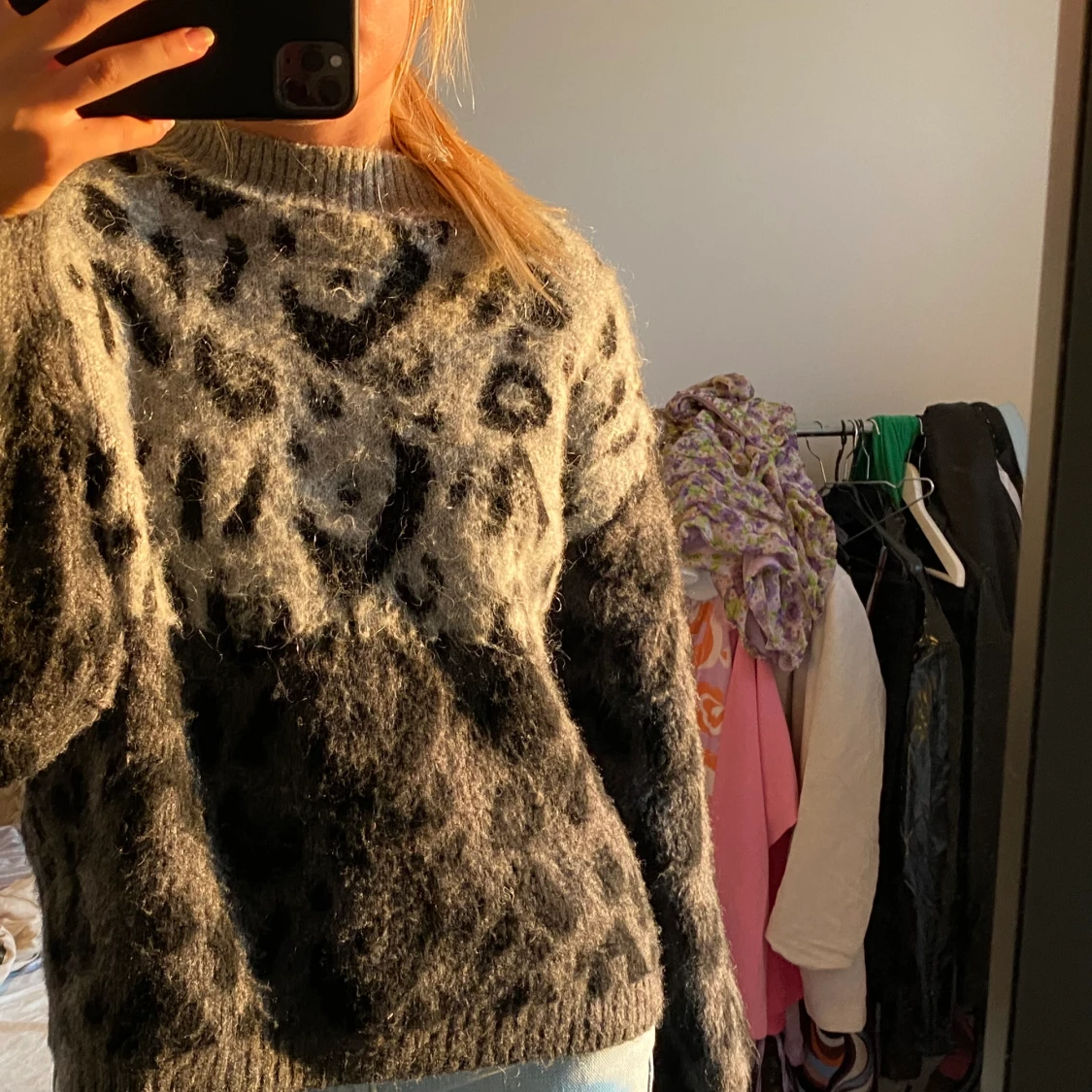 Tjocktröja från mango strl s 