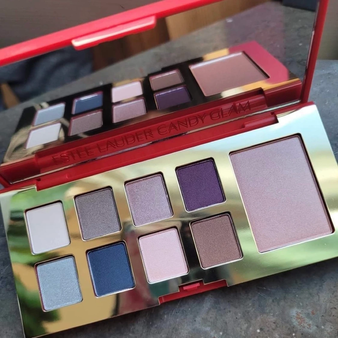 NY Estee Lauder Candy glam eyeshadow cheek palette