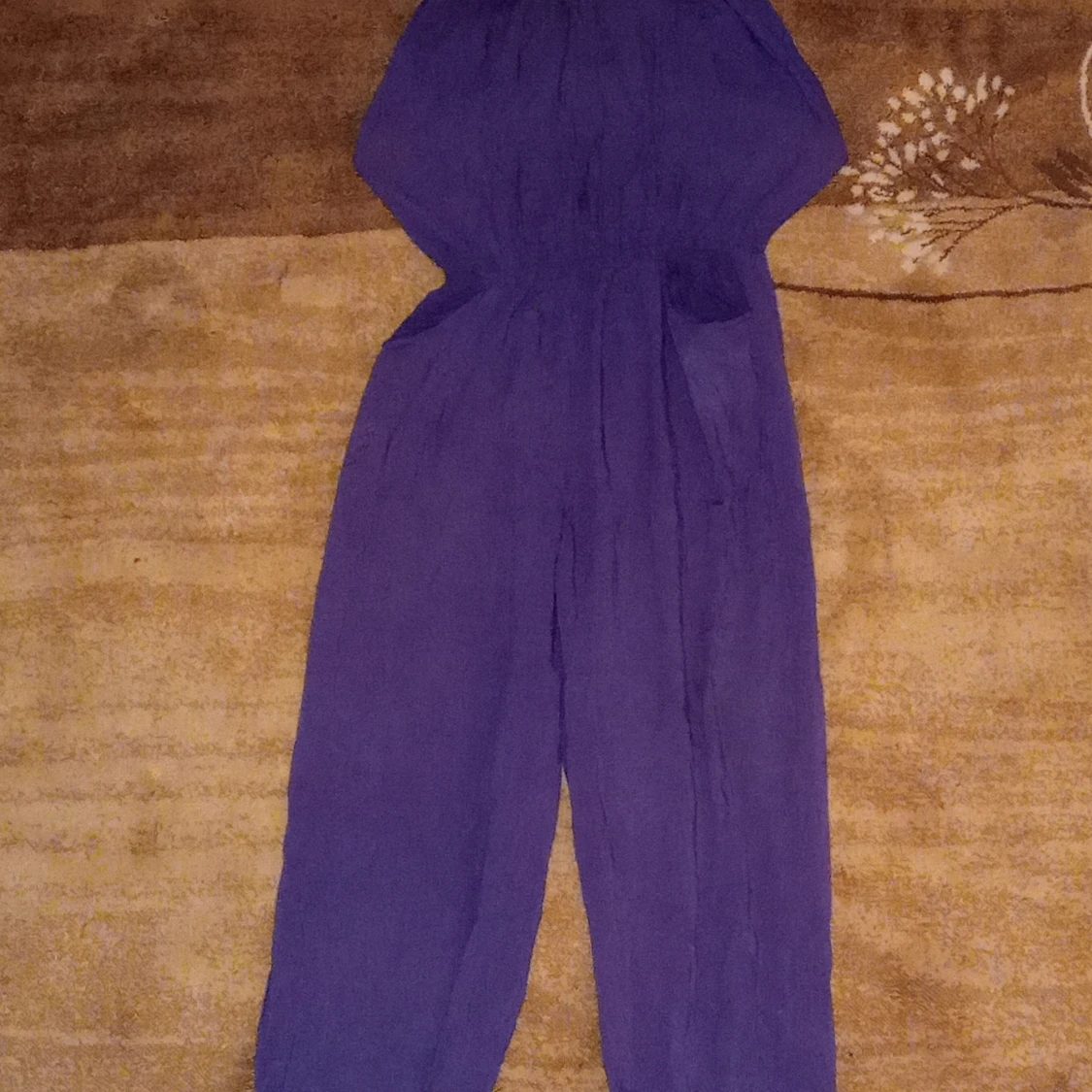 Light purple blue overalls. - 90