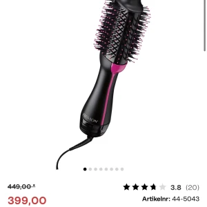 Jättebra till värmeborste  - Hej helt ny lite större rull värmeborste. Säljer pga fått en i princip likadan så behöver sälja av mig. Helt ny köptes för 600kr säljs för 450kr. Pris kan diskuteras vid snabbaffär