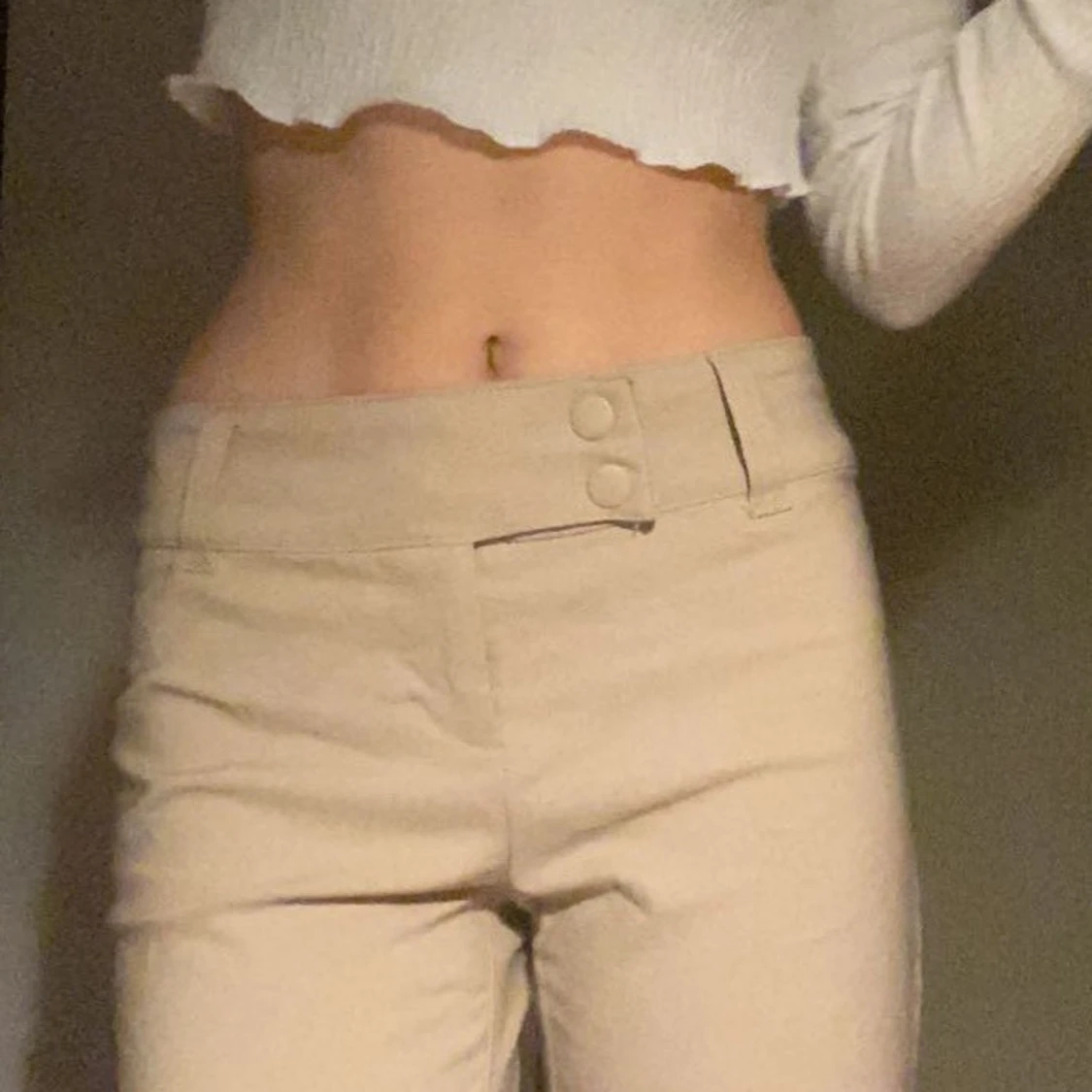 Lågmidjade bootcut  - 90