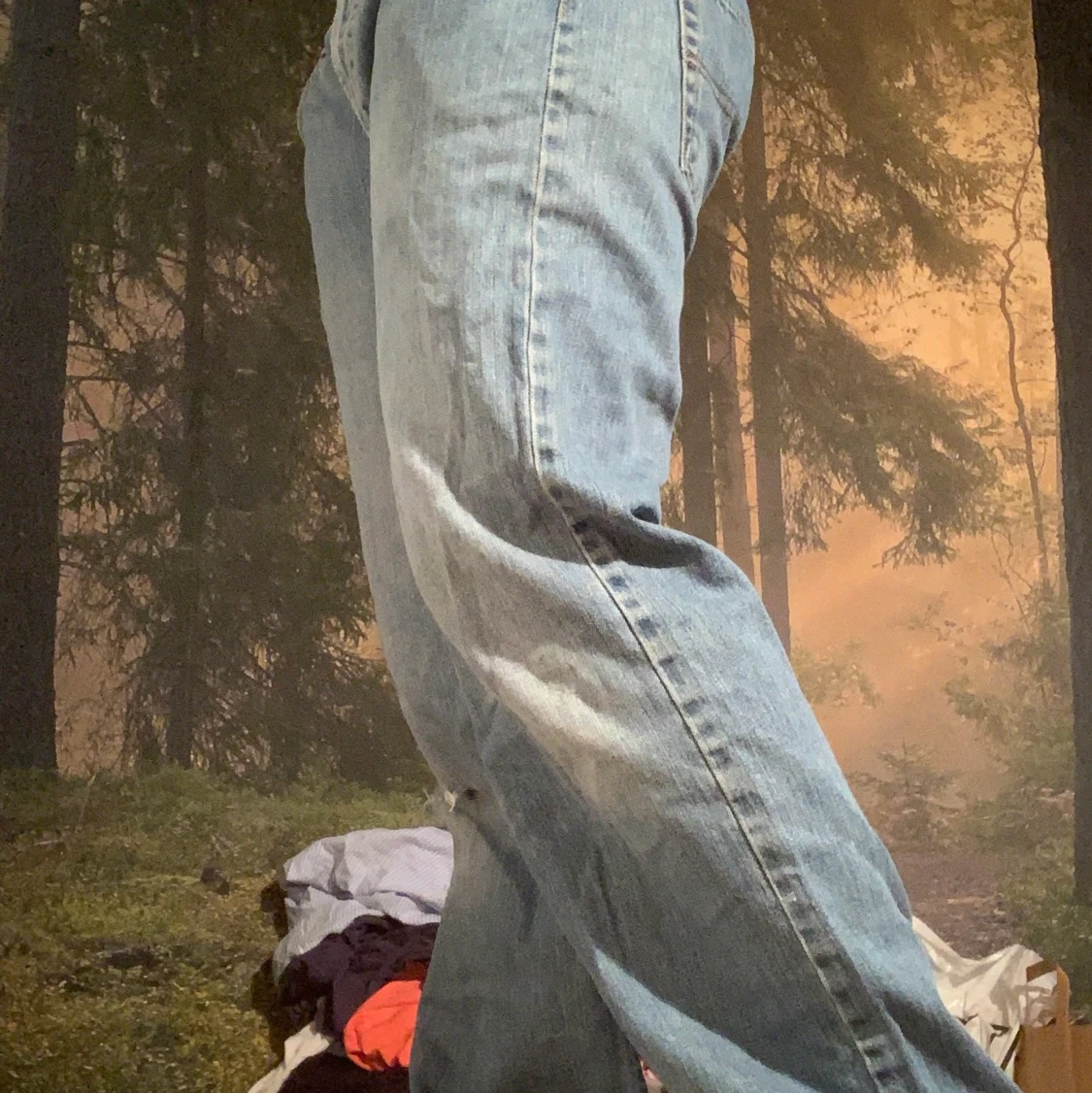 Låg midjade jeans  - 91