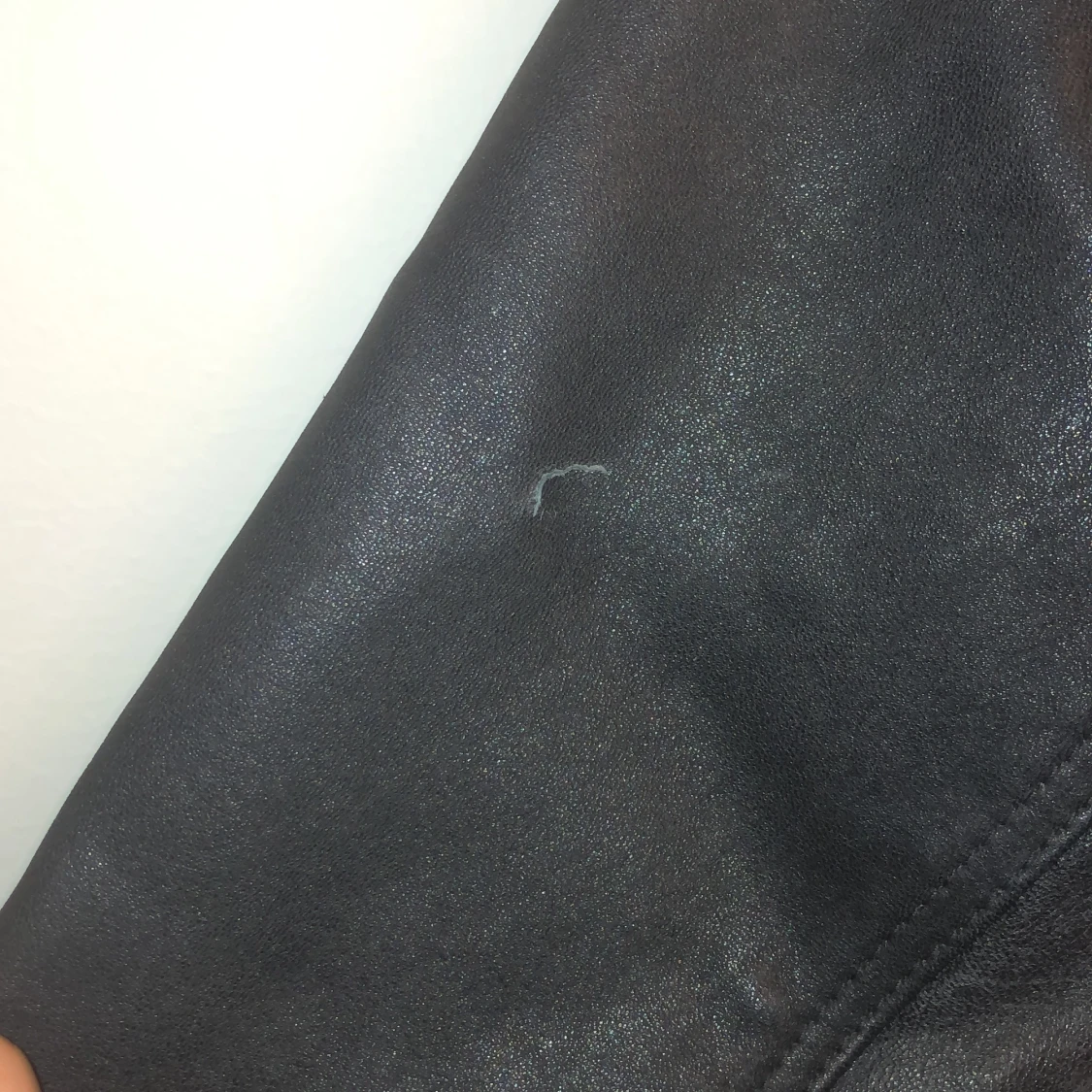 90’s läder bomber - 91