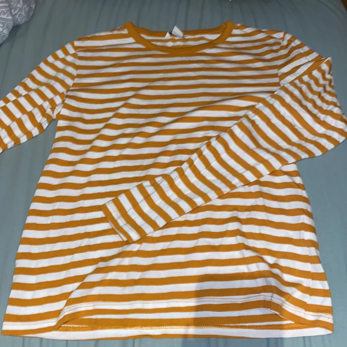 Randig långarmad tröja