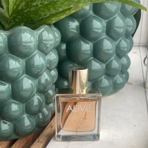 Parfym! Hugo Boss ”Alive” - Så gott som ovanvänd. Dock tappat den därav liten skada (se sista bilden) men inget som påverkar parfymen överhuvud taget🥰Kom med bud! 