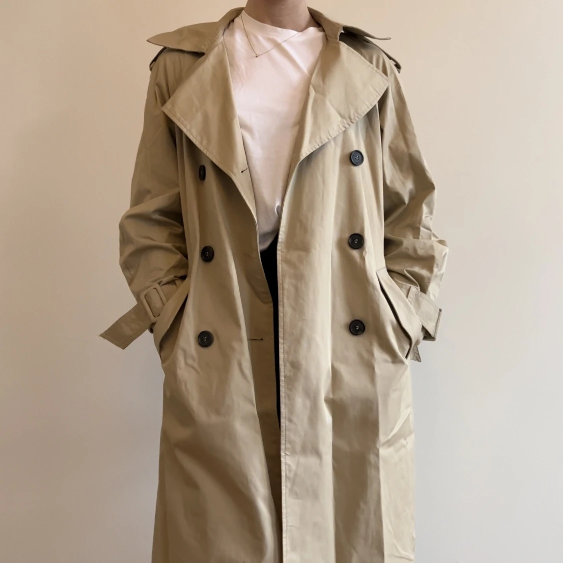 Trenchcoat beige H&M