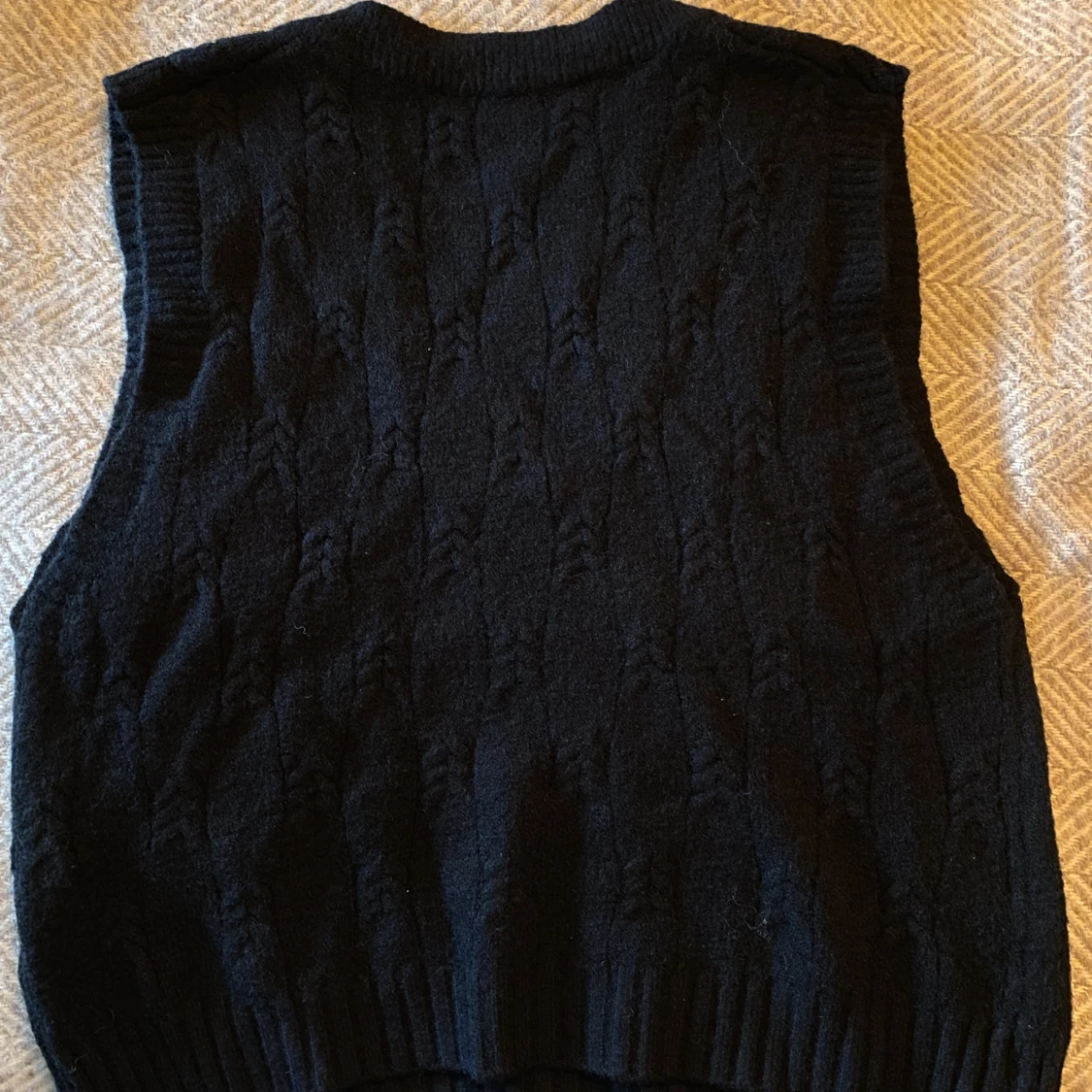 Stickad väst - 90