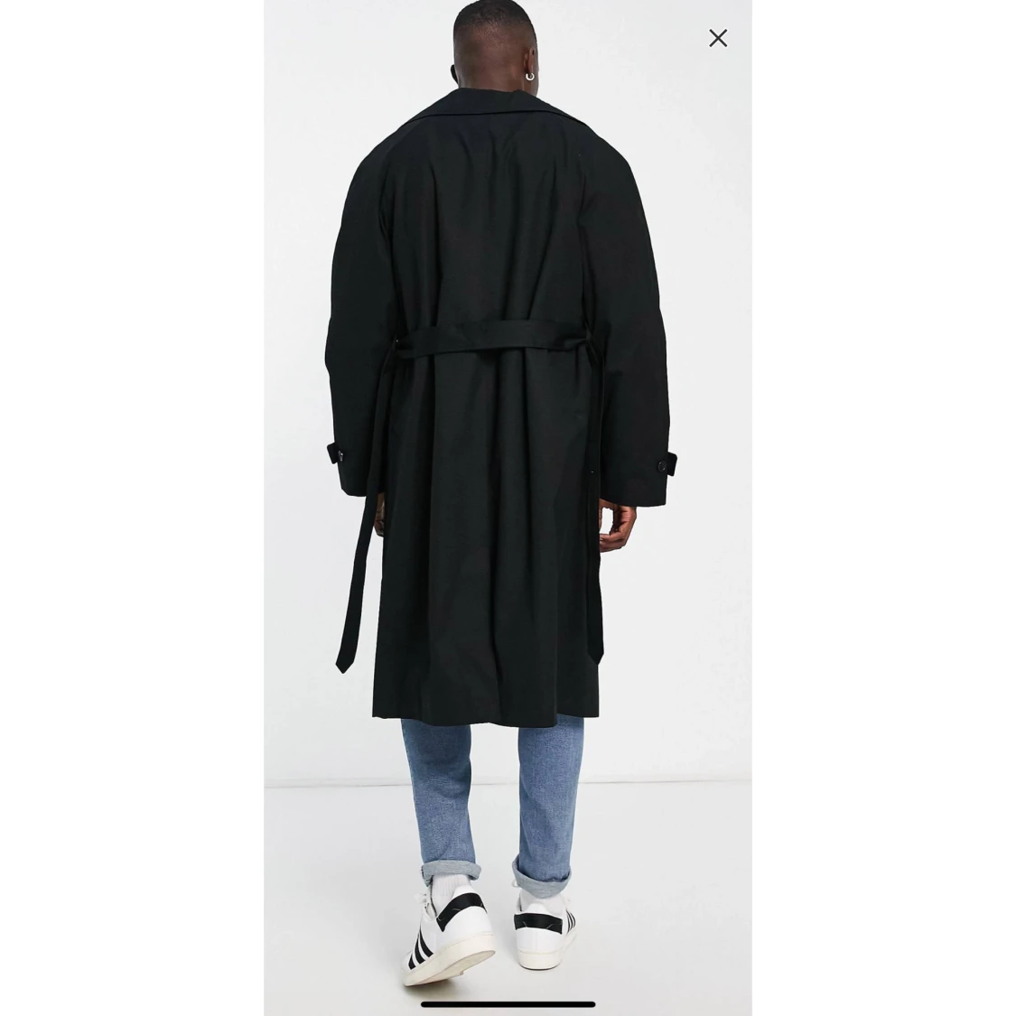 Trenchcoat Svart - 90