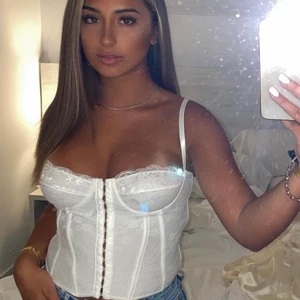 Korsett topp - Använd en gång, i bra skick storlek xs/s