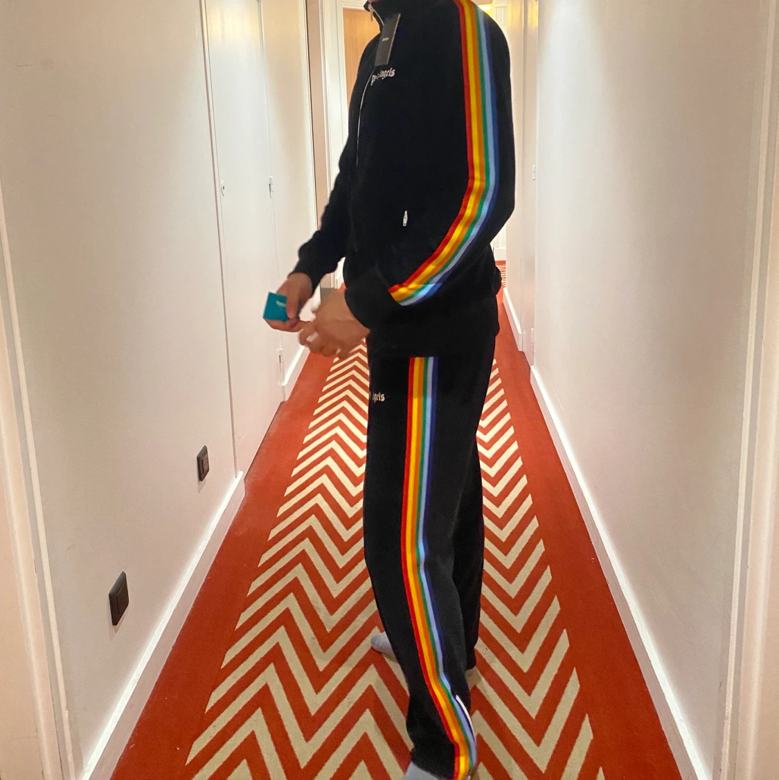 Palm Angels Rainbow Chenille tracksuit - 90