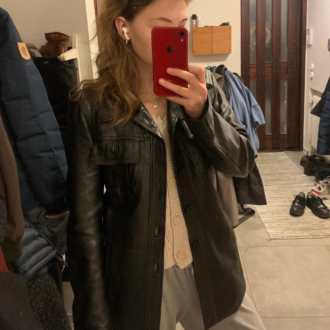 Second-hand skinnjacka - 90