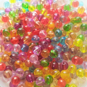 120 PACK Akrylpärlor 7-8mm - 120 PACK Akrylpärlor 7-8mm