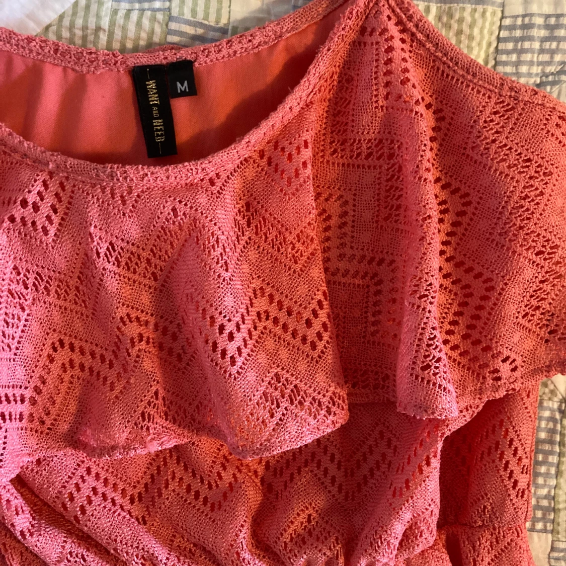 Rosa maxiklänning - 90