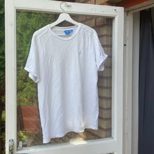 Adidas t-shirt - Litet hål vid logan, sälj pga för liten. Sitter som L. 