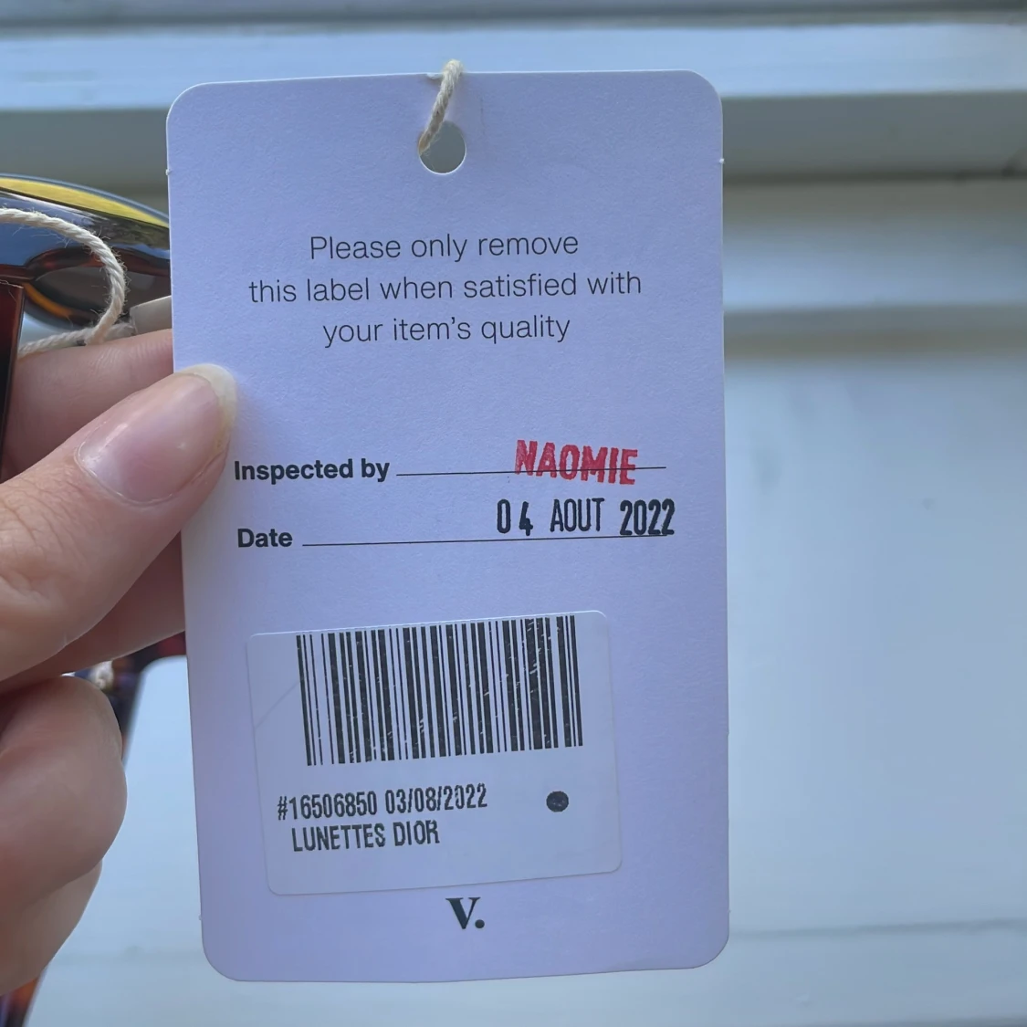 Dior solglasögon  - 91