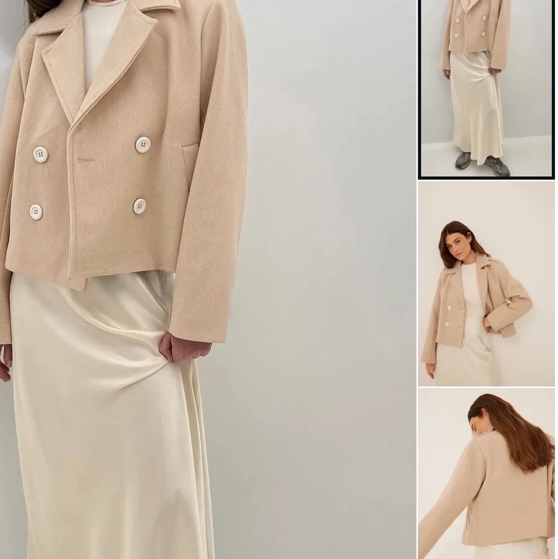 Kort stilren kappa ✨