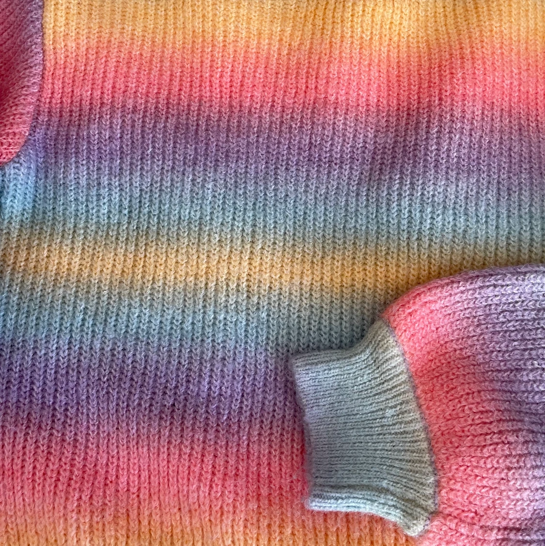 Stickad tröja med rund hals, S, NAKD - 91