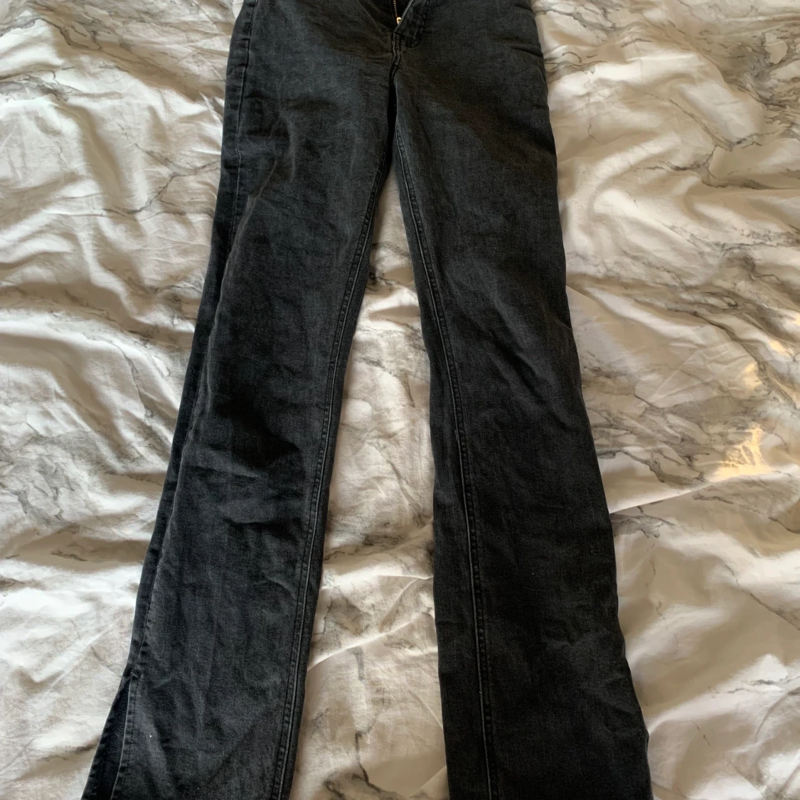 Slim high split jeans - 90