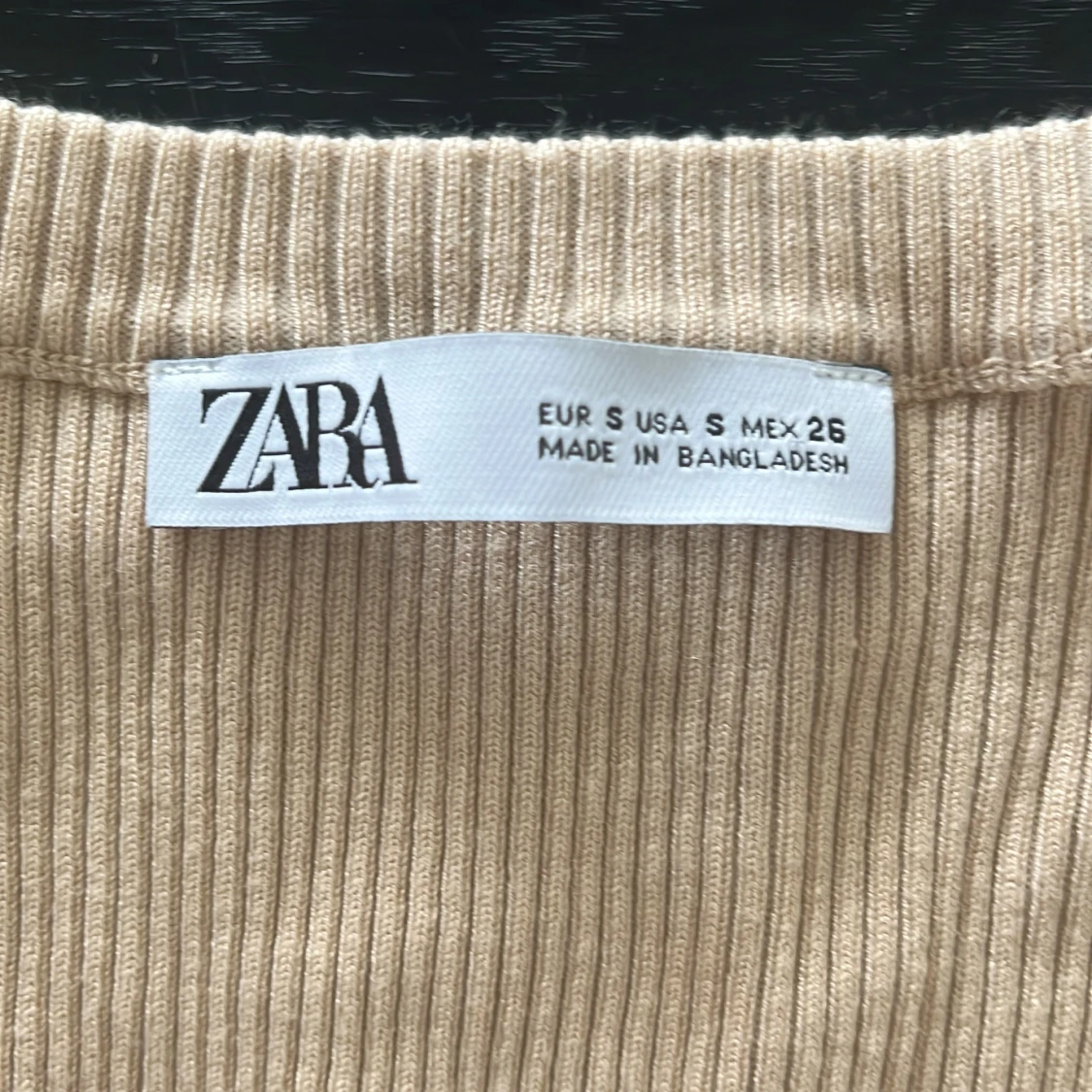 Beige långärmad tröja från zara - 91