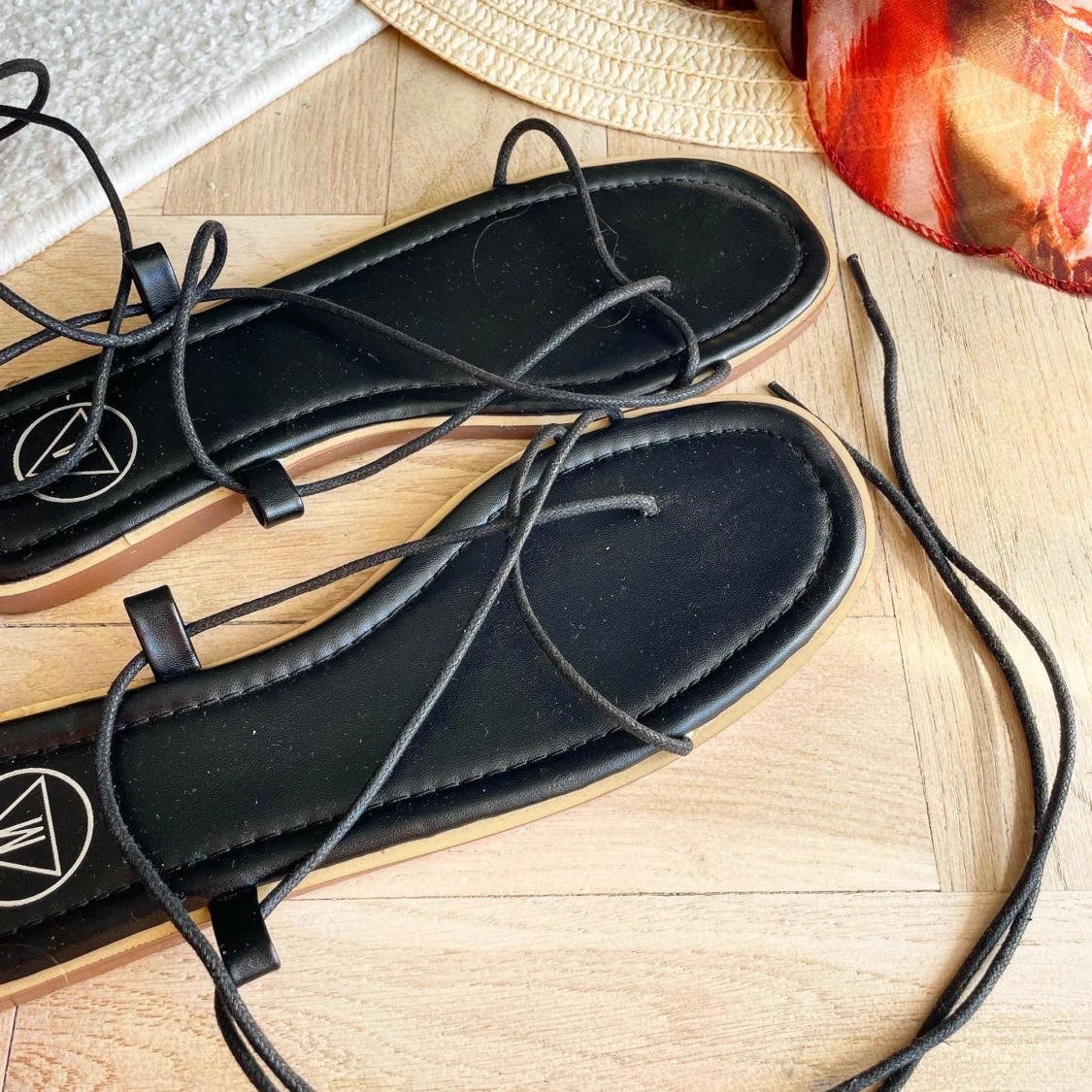 Tie up sandaler - 90