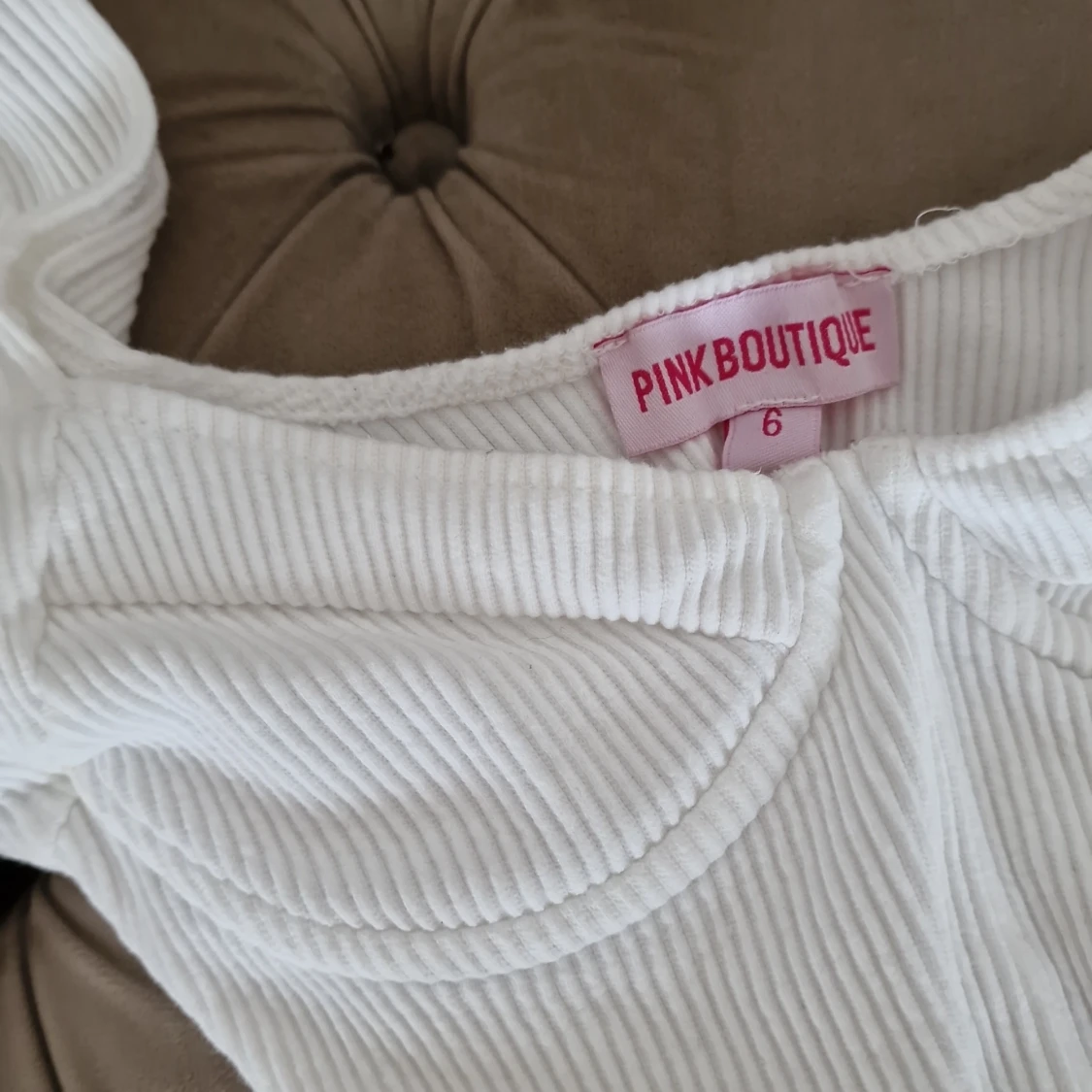 Vit body från Pink Boutique - 91