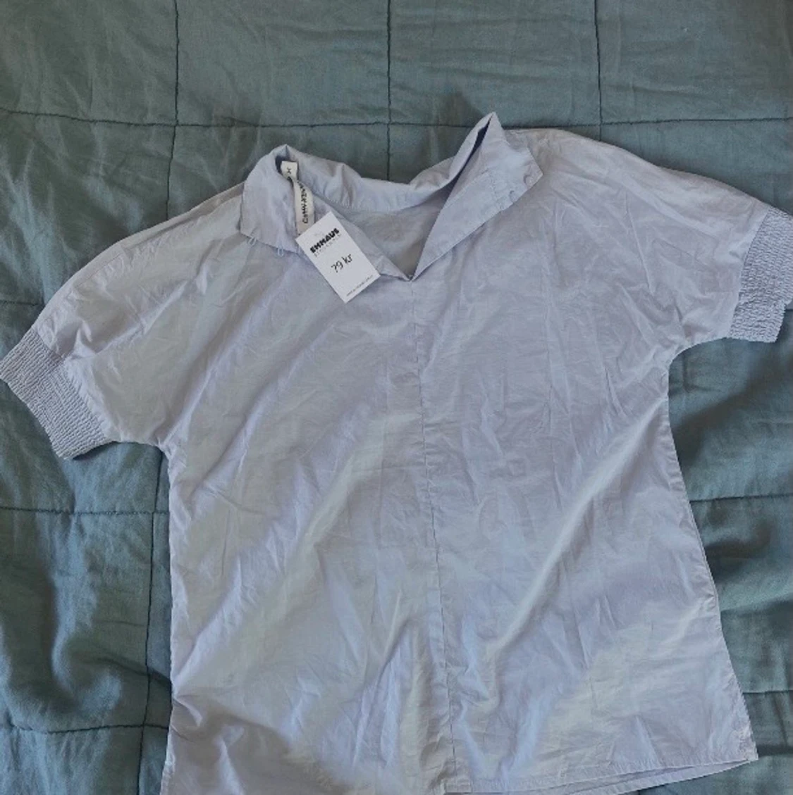 Blå blus 
