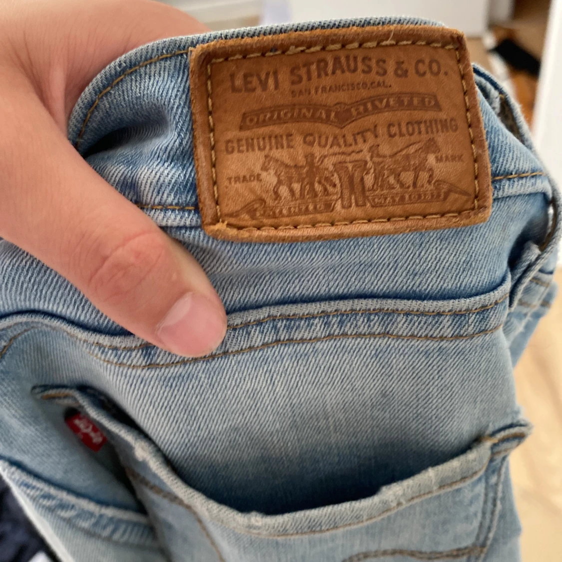 Levi’s jeans ljusblåa  - 91