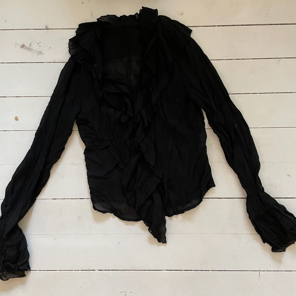 Svart vintage blus  - 90