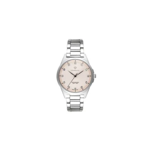 Gant Scarsdale klocka G156002 - Gant Scarsdale G156002‌‌ är en stilren damklocka i rostfritt stål. Urtavlan är dekorerat med Swarovski zirconia. Boettens bredd är 38mm och den har en silvrig färg. Klockan är 5ATM/50m vattentät.