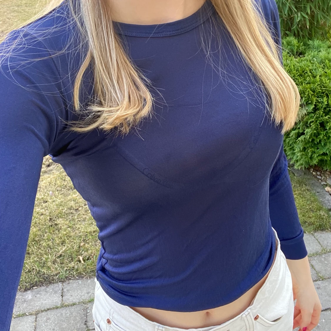 tunn långärmad tröja