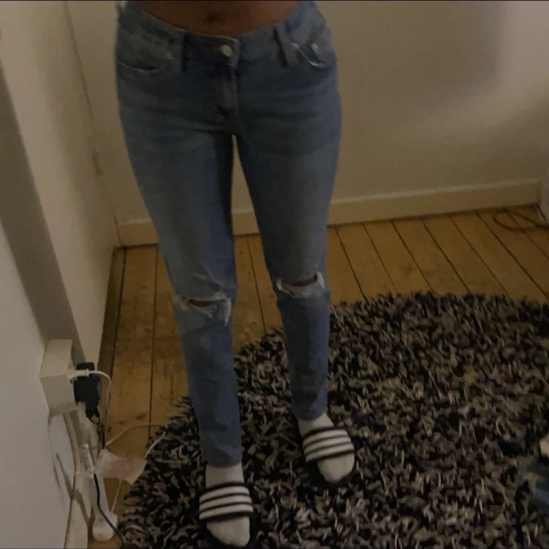 Lågmidjade jeans - 90