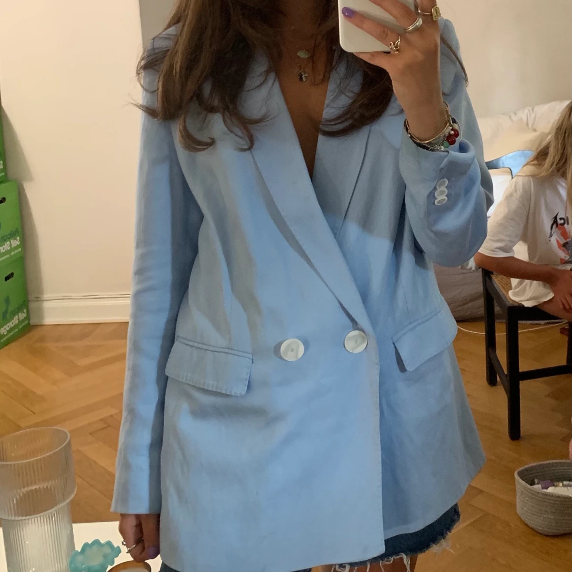 Blå kavaj från Esprit - 90