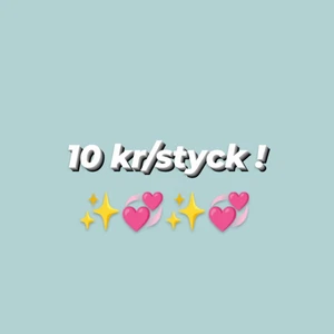 Blandat för 10 kr styck!  - Nedsatt pris på vissa!! 💞💞
