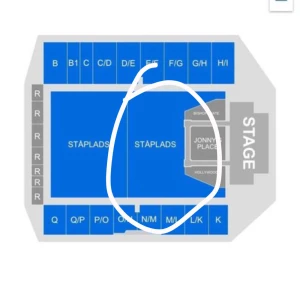 HARRY STYLES FRÄMRE STÅPLATS - Säljer 3 biljetter, främre ståplats för Harry Styles konsert i horsens, Danmark, den 14 maj!! Kan säljas via ticketmaster!! Säljes isåfall för 1300st! De vi köpte dom för! Bara fråga om du undrar något!! ❤️