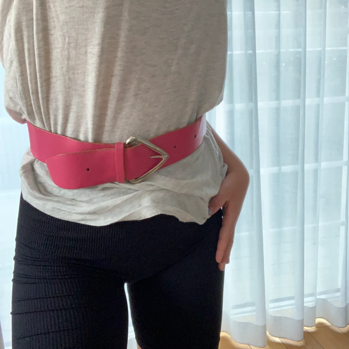 💖Rosa bälte för 20 kr💖 - 90
