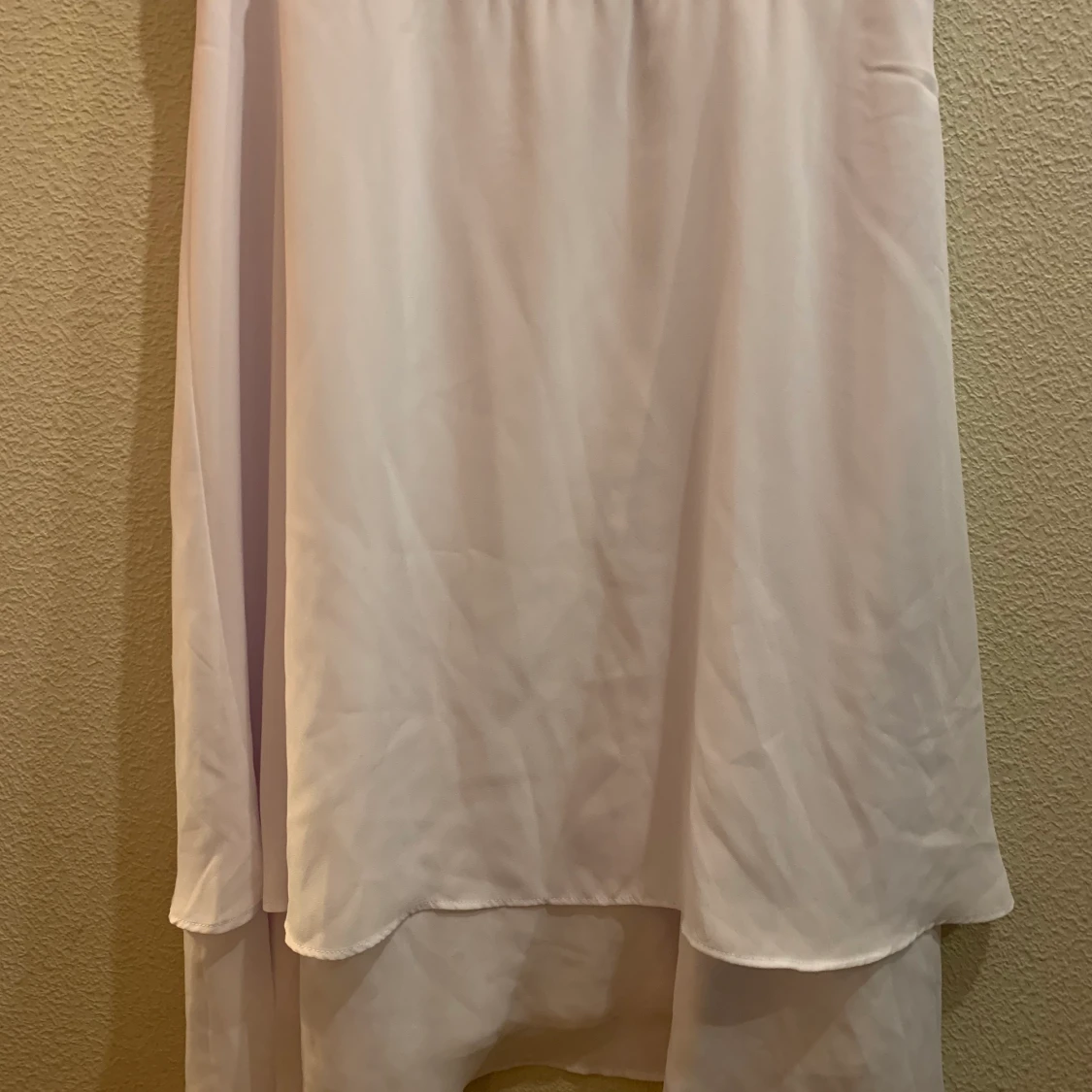 Vit chiffong klänning By Jeppsson xs-s - 90