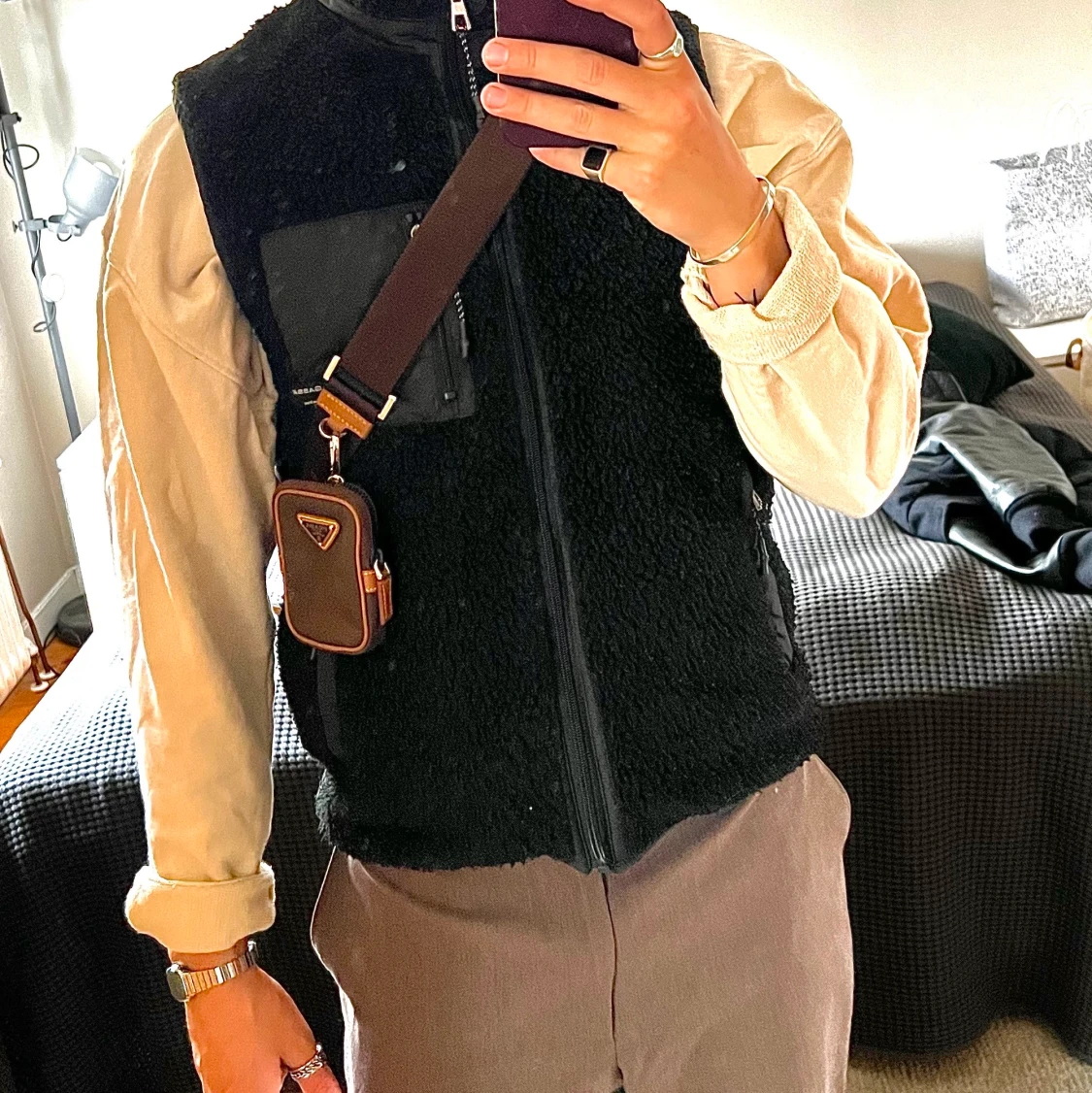 Prada Re-nylon Saffiano crossbody bag - 91