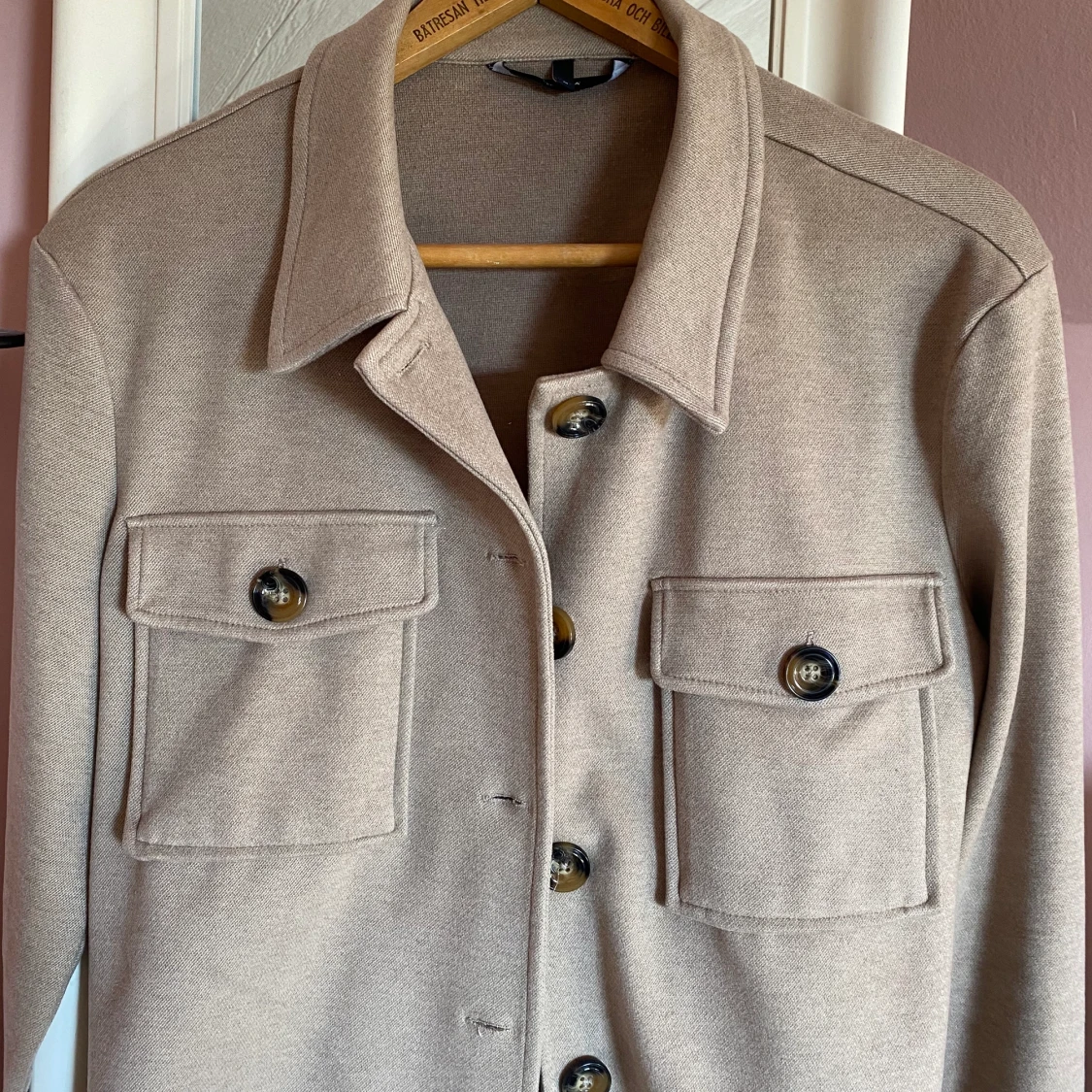 Beige sommar jacka  - 90