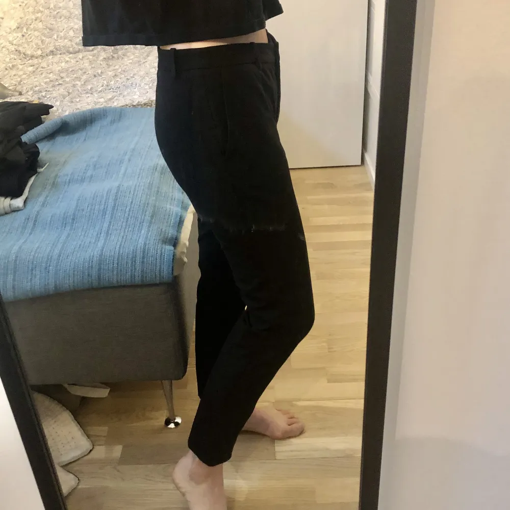 Svarta kostymbyxor från Hm 👀 Bra skick!. Jeans & Byxor.