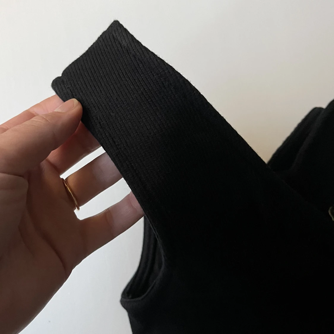 Ribbad klänning S  - 91