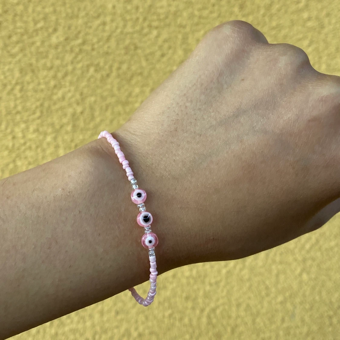 Baby Rosa Evil eye armband 🌸