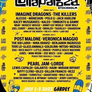 Säljer två biljetter till Lollapalooza dag 2 (2juli). 1000kr/st - 2000 för båda 