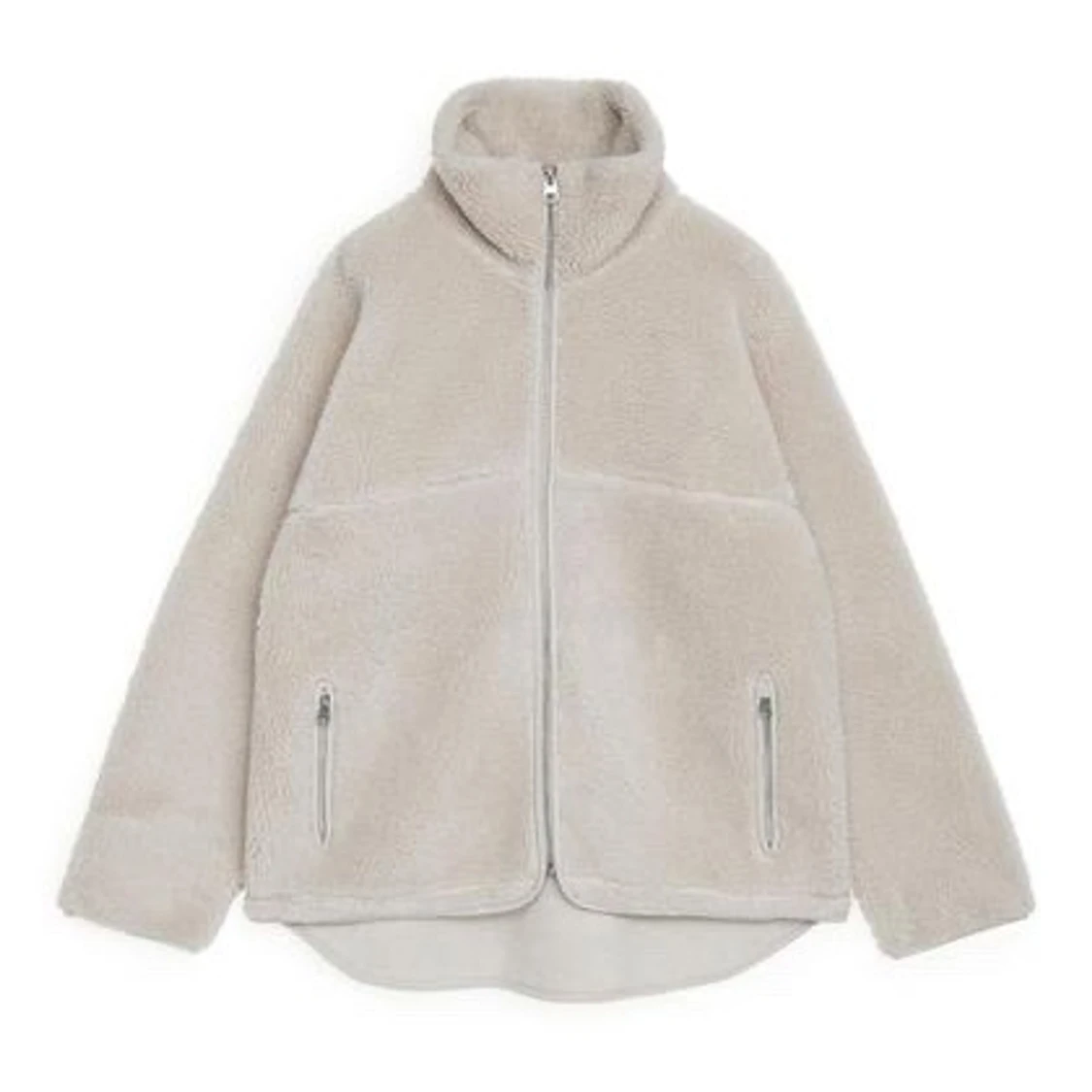 Arket high neck pile jacket  - 90